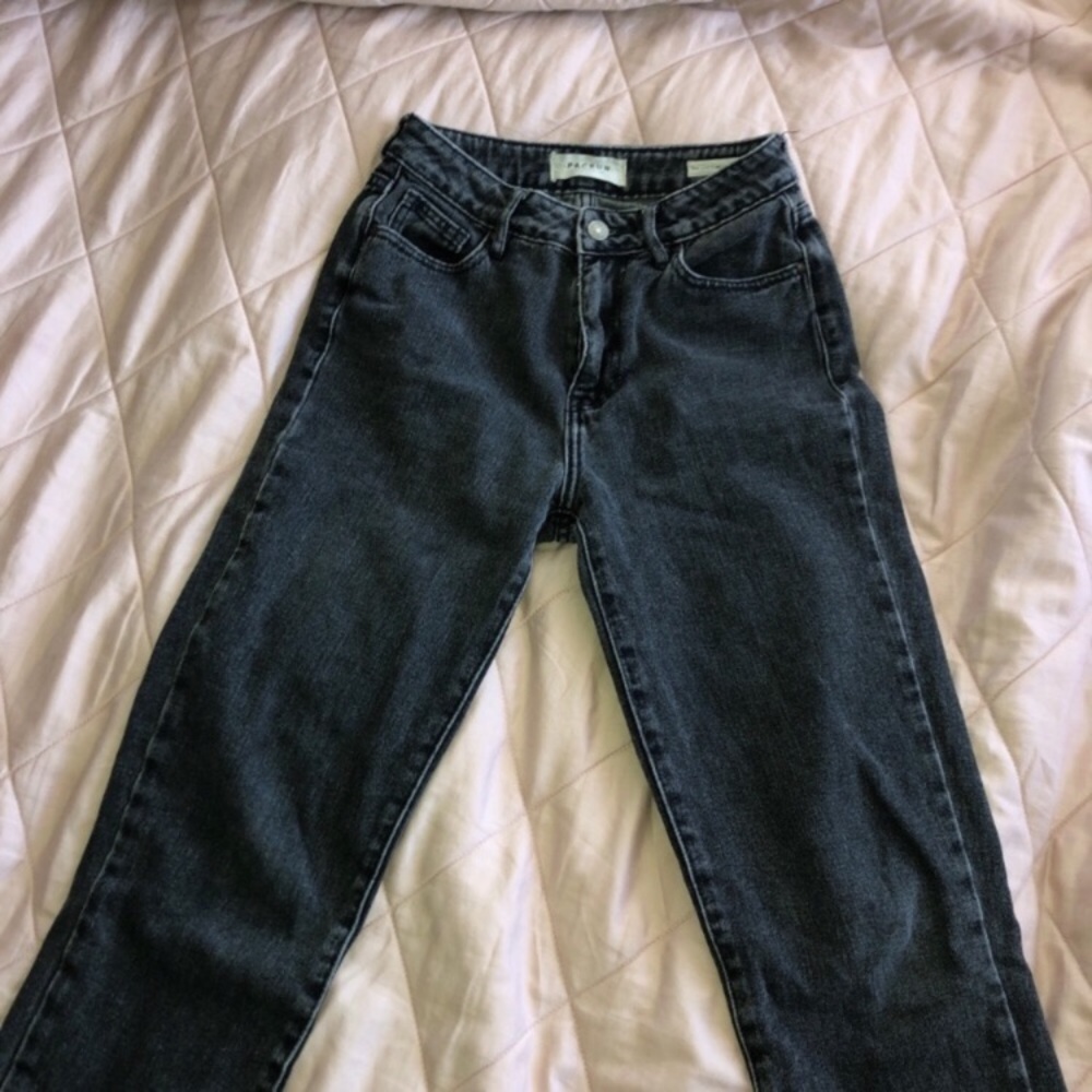 Black Mom Jeans (Size 24)